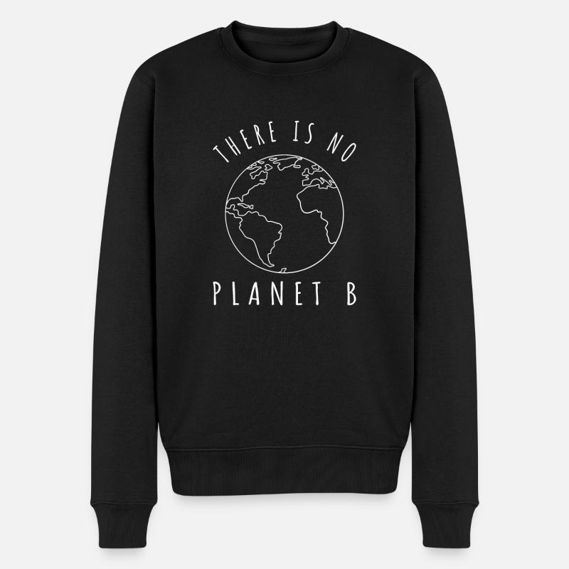 There is no Planet B il n’y a pas d’alternative - Pull Premium bio Homme - noir