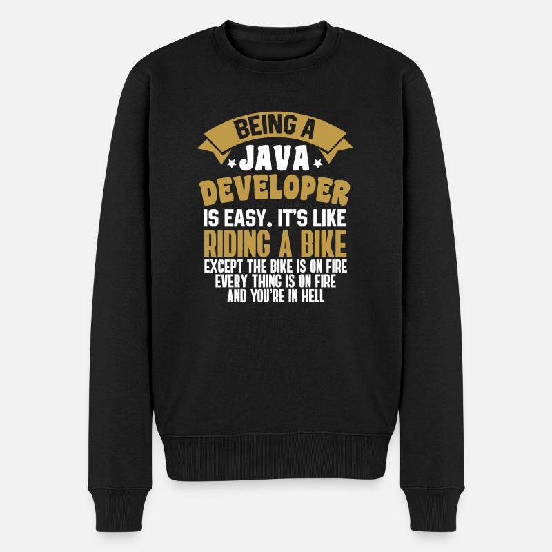 Java Developer - Pull Premium bio Homme - noir