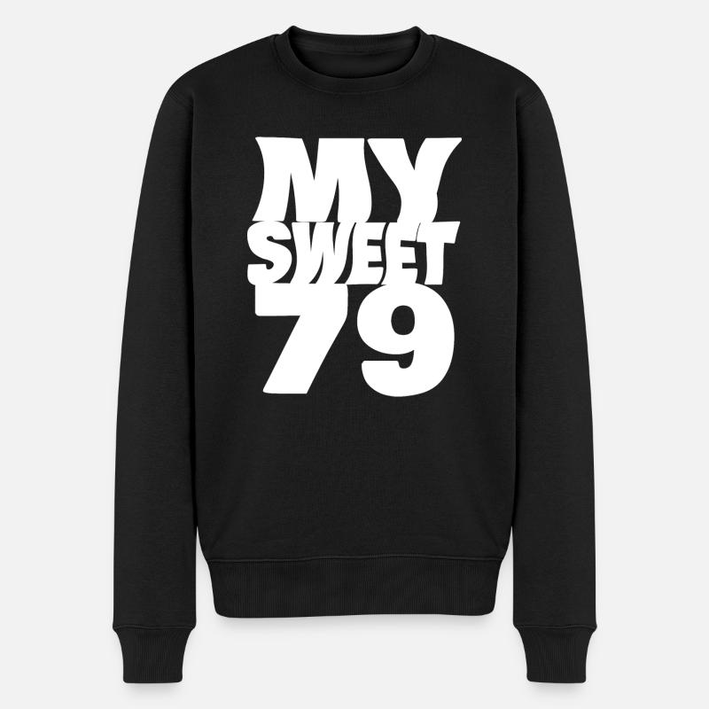 Doux 79 - Pull Premium bio Homme - noir