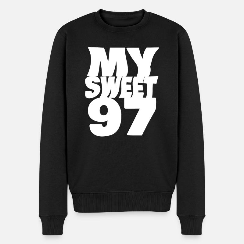 Doux 97 - Pull Premium bio Homme - noir