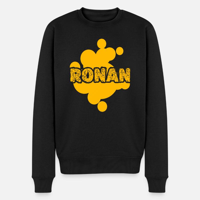 Peintre Ronan - Pull Premium bio Homme - noir