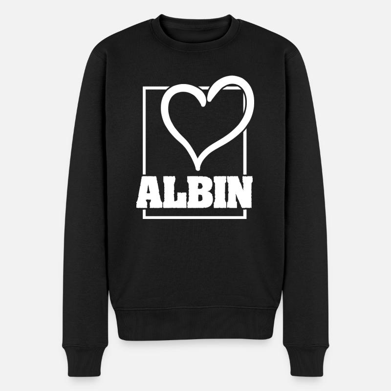 Cadeau pour Albin - Pull Premium bio Homme - noir