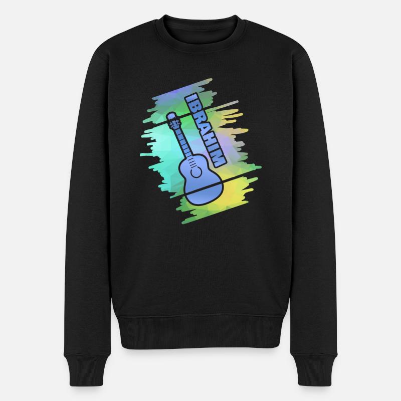 Cadeau pour Ibrahim - Pull Premium bio Homme - noir