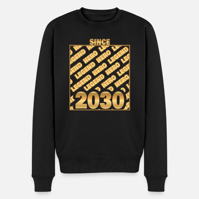 Héros 2030 - Pull Premium bio Homme - noir