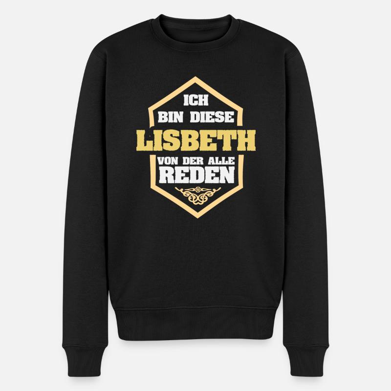 Lisbeth - Pull Premium bio Homme - noir