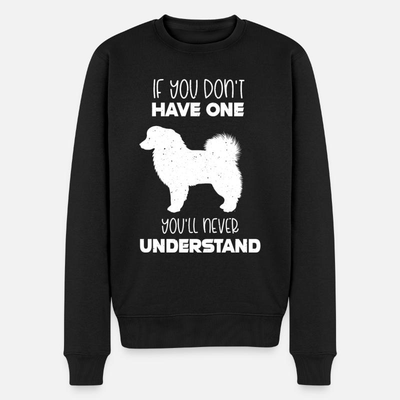 Australian Shepherd Gift - Men's Premium Organic Jumper - black