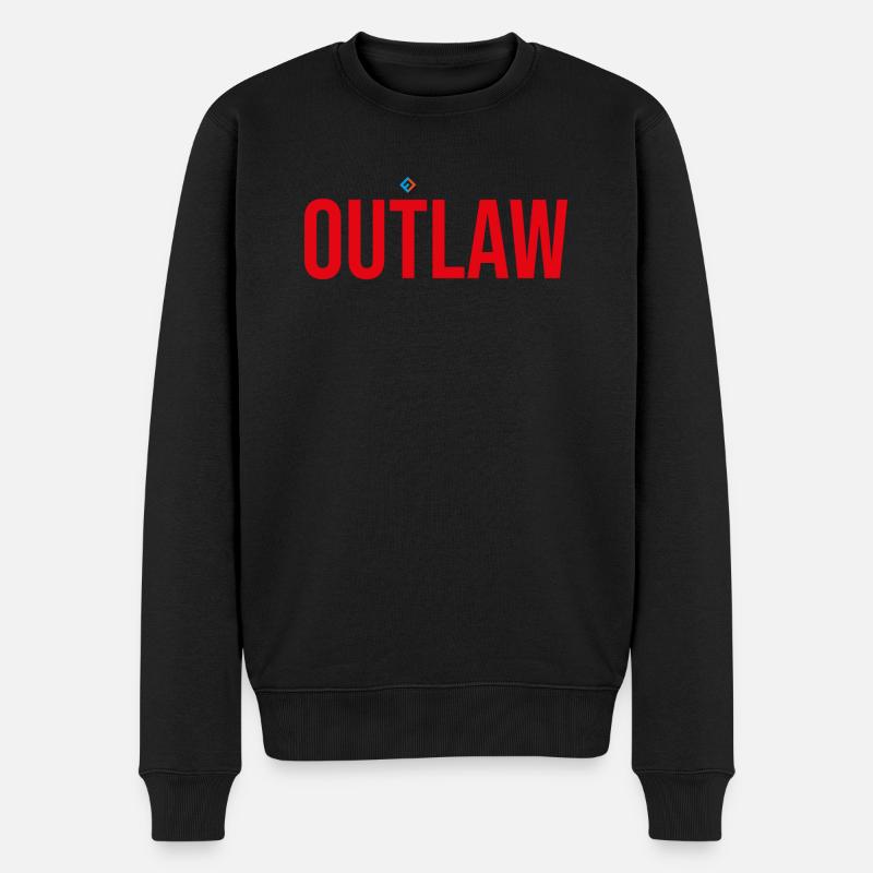 Ächten - Männer Premium Bio Pullover - Schwarz
