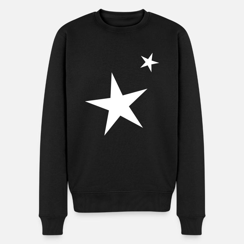 étoiles - Pull Premium bio Homme - noir