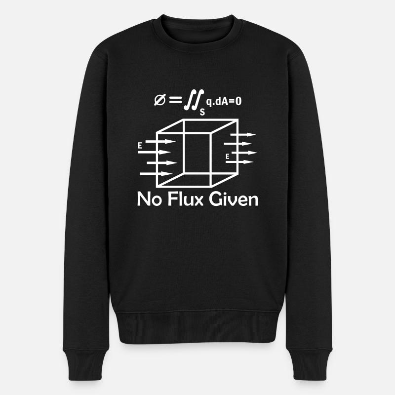 Mathematics Math Physicist - Männer Premium Bio Pullover - Schwarz