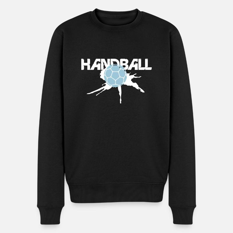Sport de handball - Pull Premium bio Homme - noir