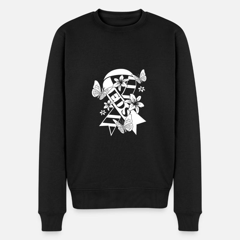 HSD Syndrome d’Ehlers-Danlos EDS - Pull Premium bio Homme - noir