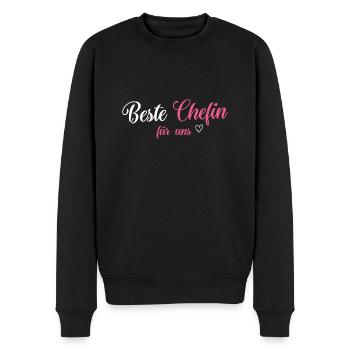 Cheffin Gifts for Birthday Sayings - Men's Premium Organic Jumper - black - Front - Nico (187cm)