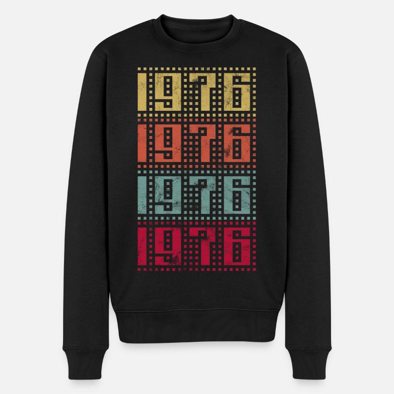 Millésime 1976 - Pull Premium bio Homme - noir