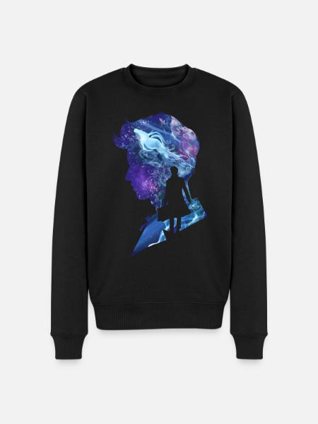 Fantastic Beasts Newt Scamander Silhouette - Men's Premium Organic Jumper - black