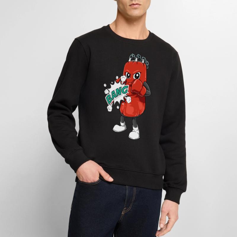 Boxe boxe boxe boxe de boxe de boxe pour un Pull Premium bio Homme