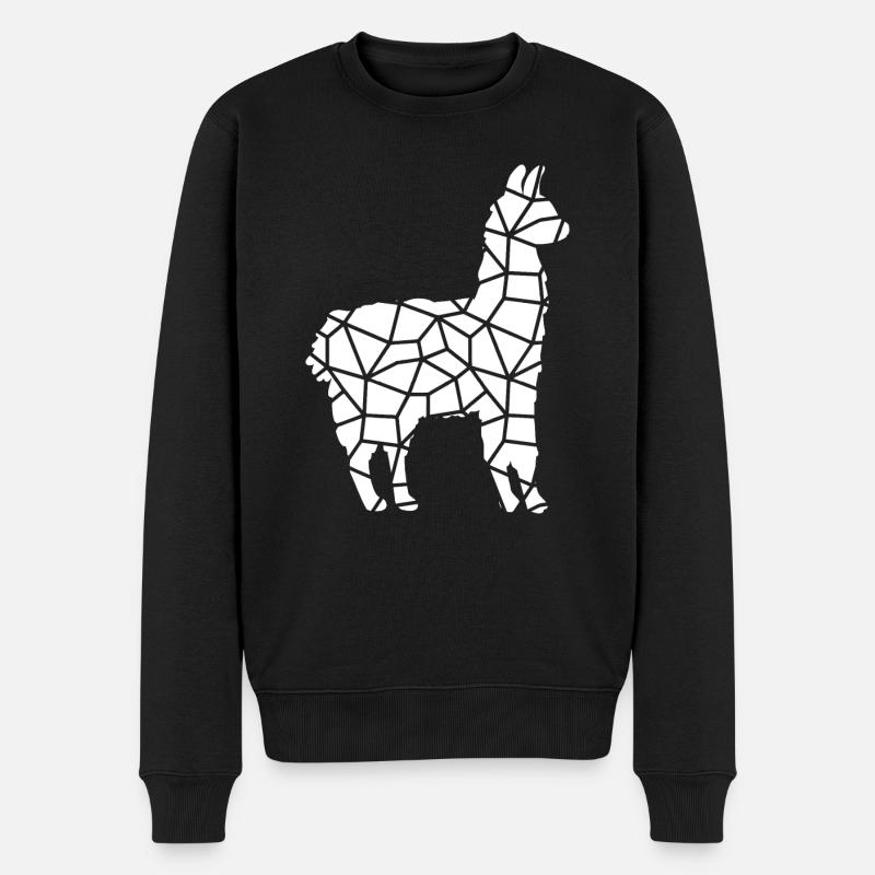 Lama - Pull Premium bio Homme - noir