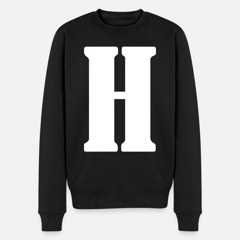 H - Pull Premium bio Homme - noir