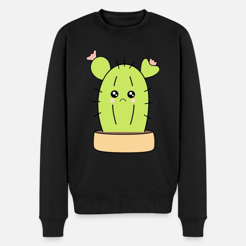 Cactus triste - Pull Premium bio Homme - noir