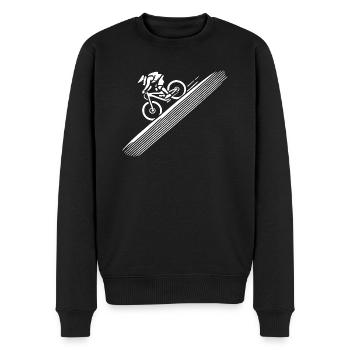VTT de descente - Pull Premium bio Homme - noir - Devant - Nico (187cm)