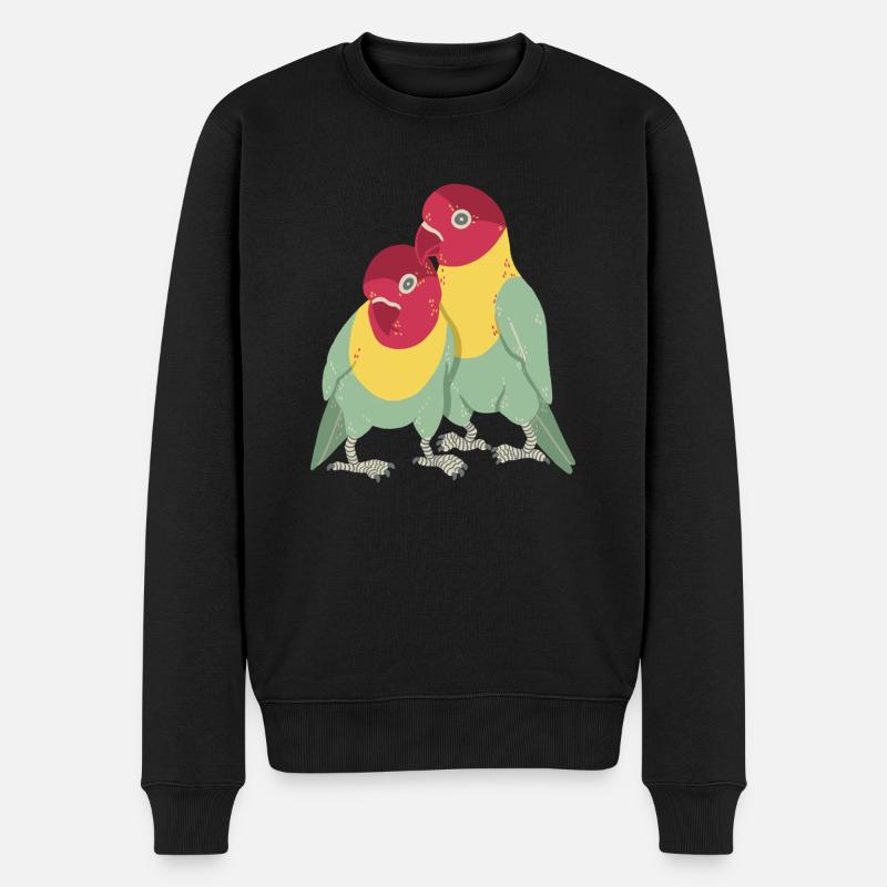 Unzertrennliche - Männer Premium Bio Pullover - Schwarz