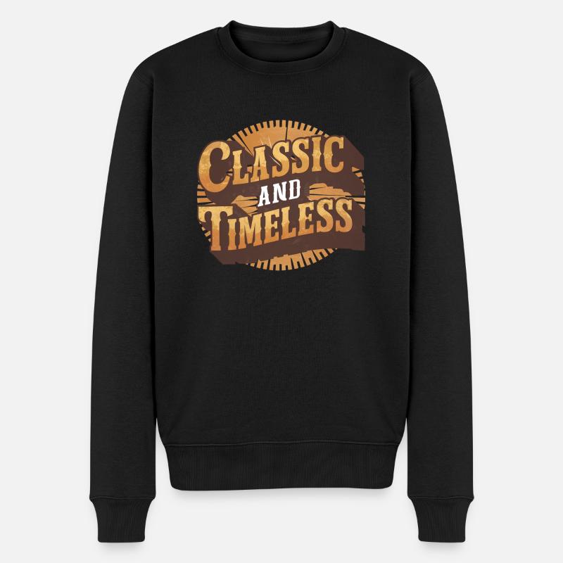 Classique et intemporel - Pull Premium bio Homme - noir