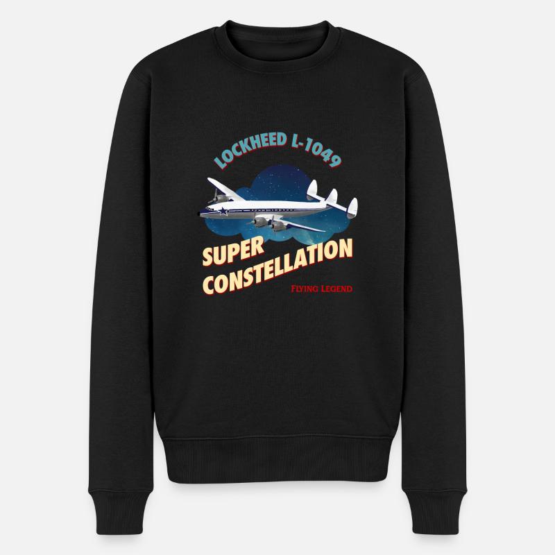 super constellation - Pull Premium bio Homme - noir