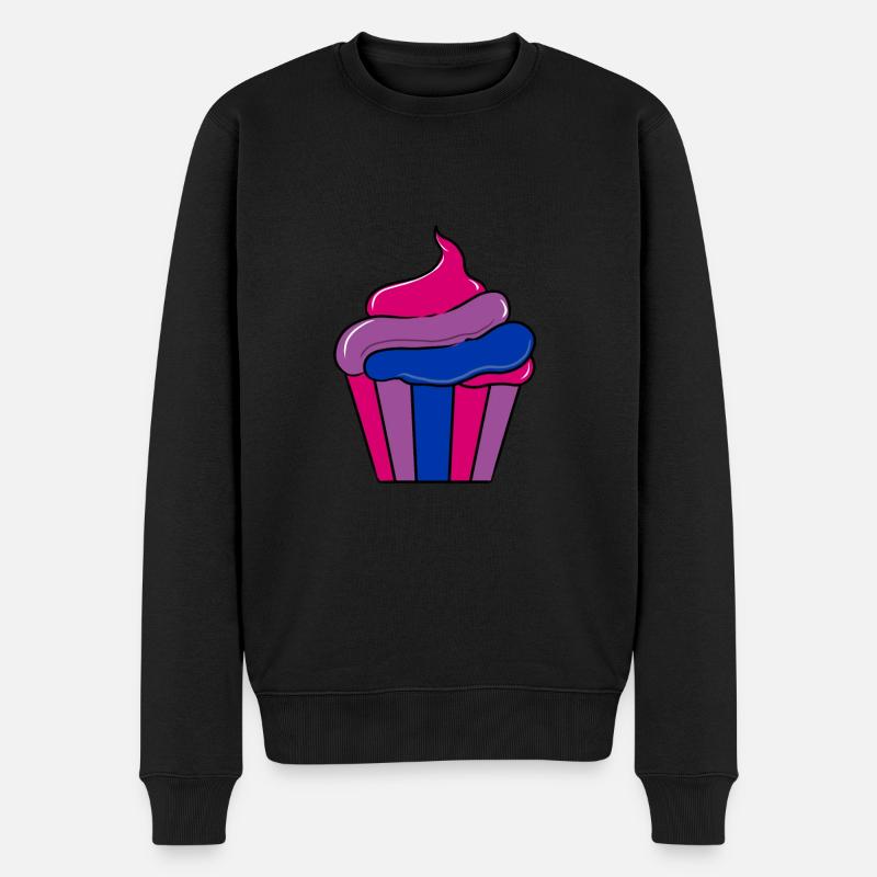 Bisexueller Cupcake Bisexual Pride - Pull Premium bio Homme - noir