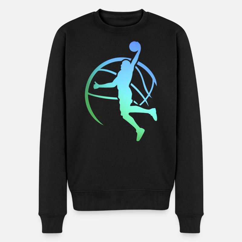 Dunking Basketteur Basketball Bball - Pull Premium bio Homme - noir
