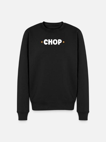 CHOP - Pull Premium bio Homme - noir