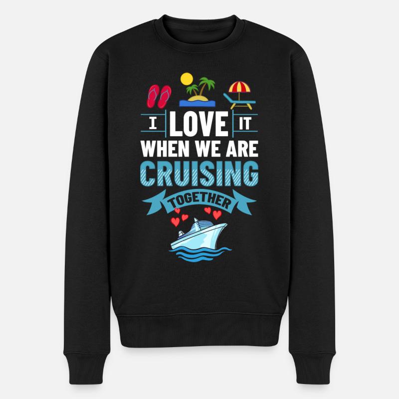 Croisière Croisière Croisière Croisière - Pull Premium bio Homme - noir