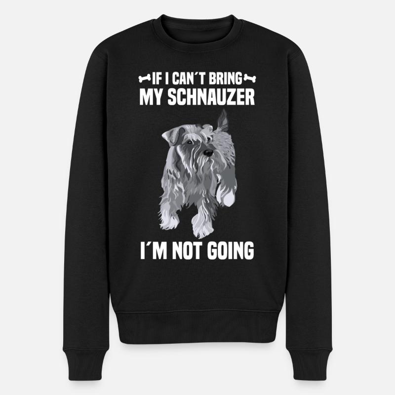 Schnauzer - Pull Premium bio Homme - noir