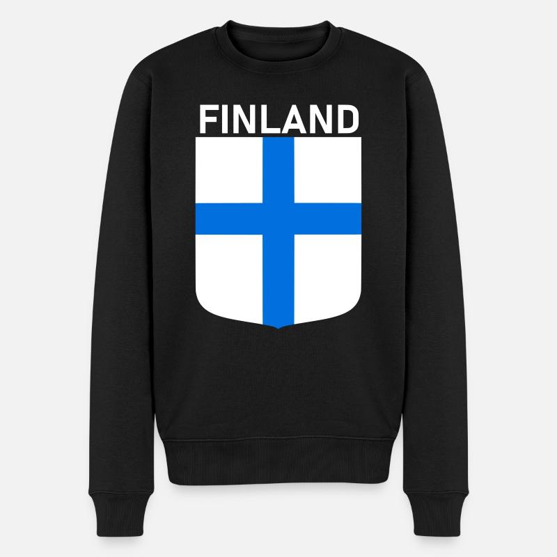 Drapeau Pays 3 - Pull Premium bio Homme - noir