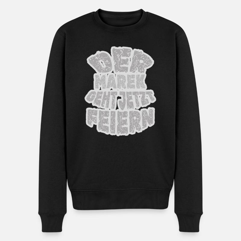 Marek : Marek - Pull Premium bio Homme - noir