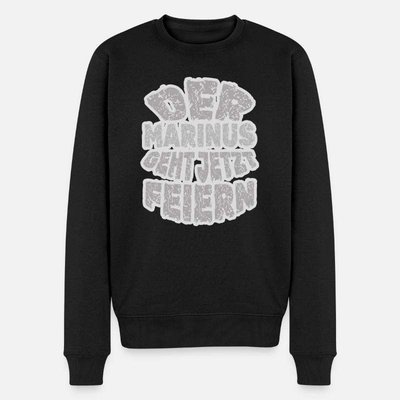 Marinus - Pull Premium bio Homme - noir