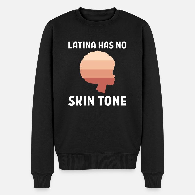 Afro Latina - Pull Premium bio Homme - noir