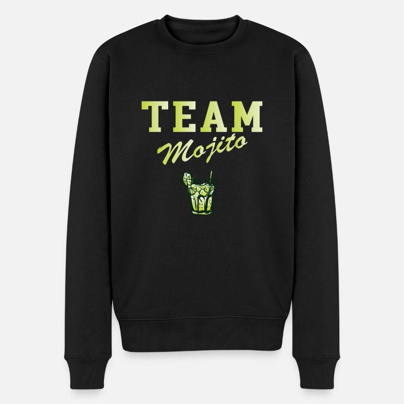 Team mojito - Pull Premium bio Homme - noir