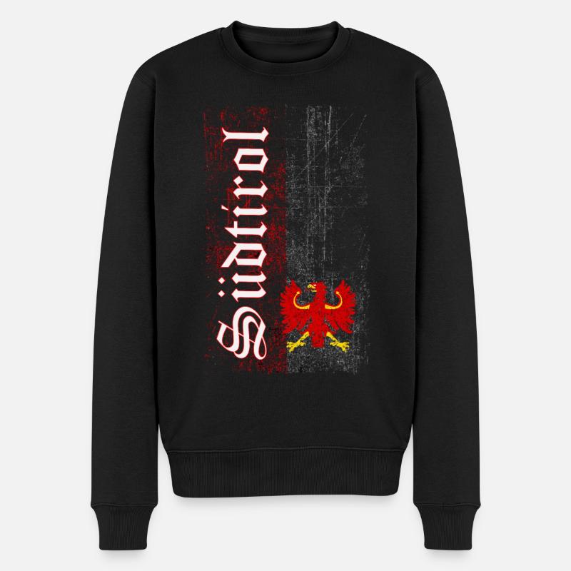 Tyrol du Sud - Pull Premium bio Homme - noir