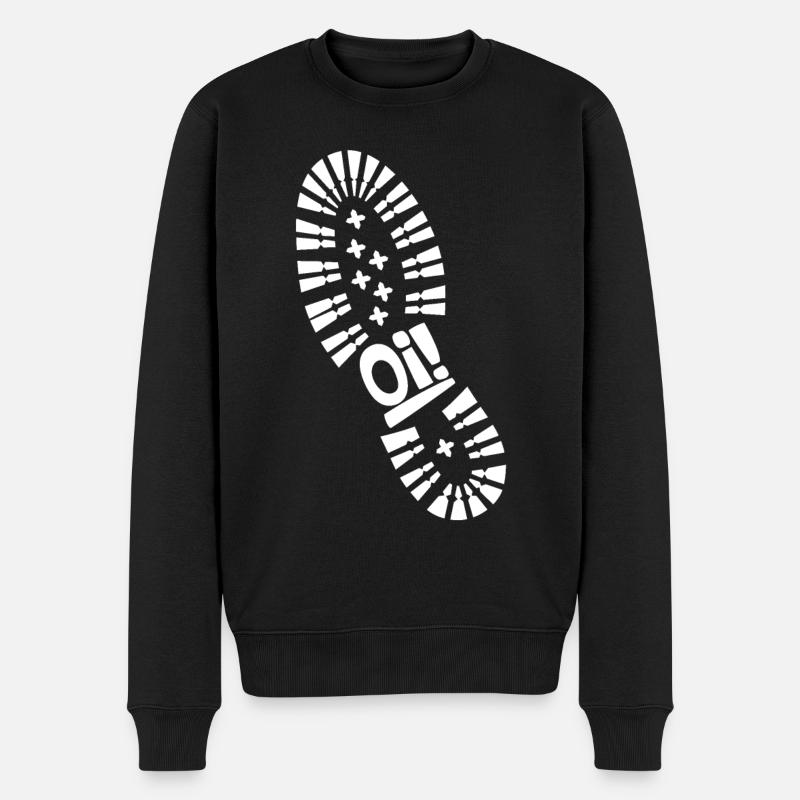 Oi! mes bottes! - Pull Premium bio Homme - noir