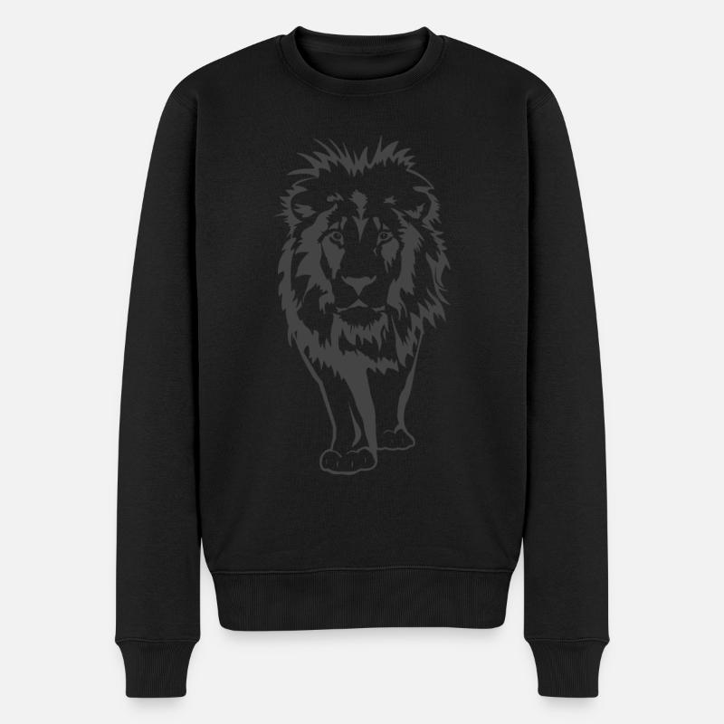 Lion Strong Grace King Cadeau - Pull Premium bio Homme - noir