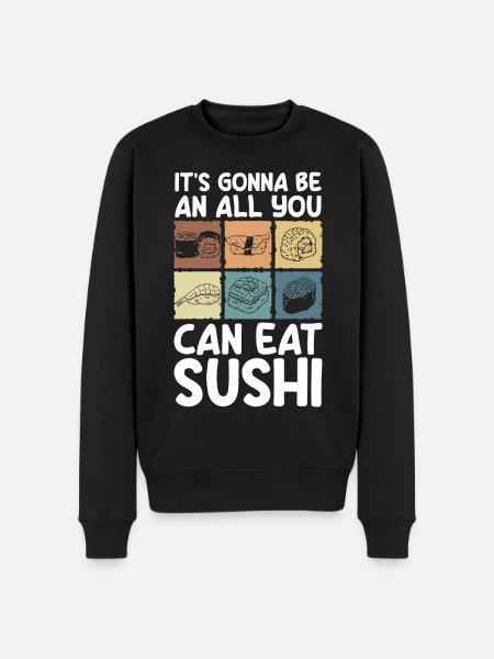 Buffet counter self-service gourmet - Men's Premium Organic Jumper - black