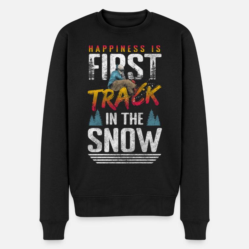 Neige Slope Tailgrab Vacances d’hiver - Pull Premium bio Homme - noir