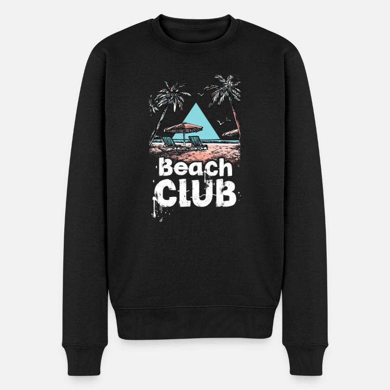 Club de plage Paradise - Pull Premium bio Homme - noir