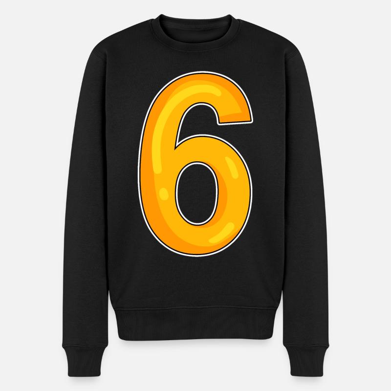 Numéro 6 Numéro - Pull Premium bio Homme - noir