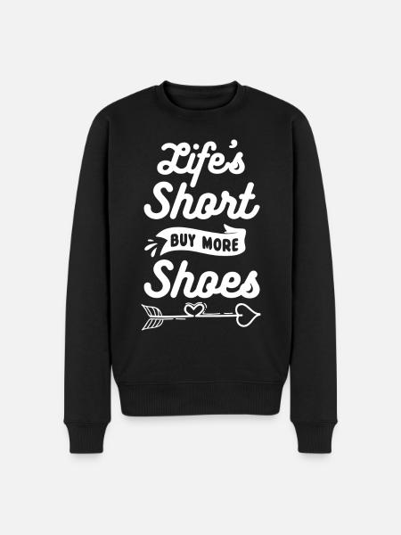 Collectionneur de chaussures de mode - Pull Premium bio Homme - noir