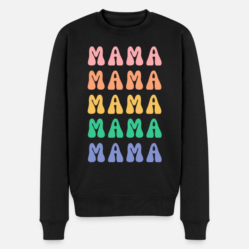 MAMMA - Männer Premium Bio Pullover - Schwarz