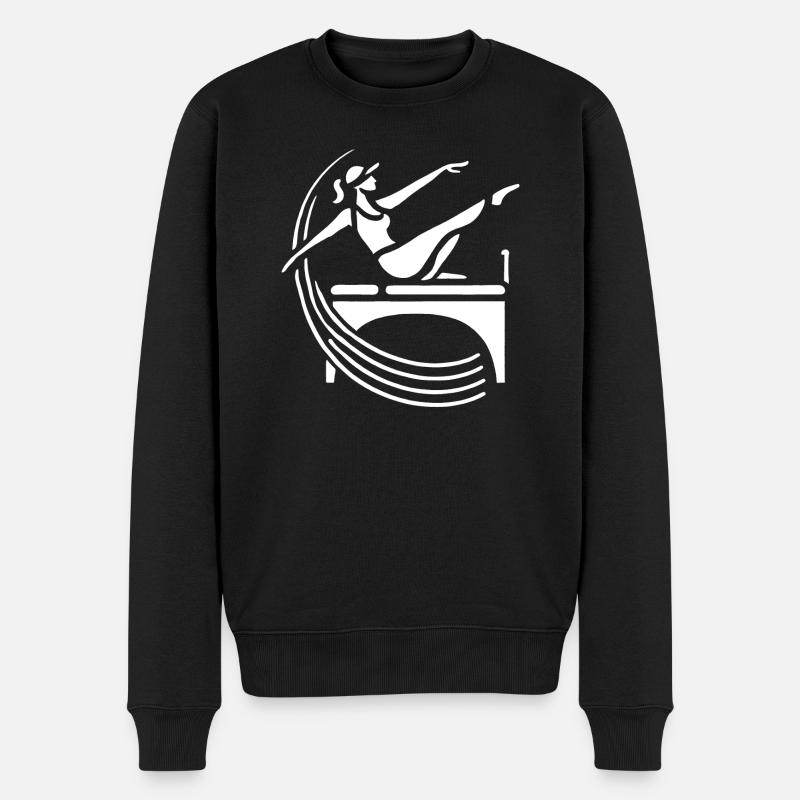 Pilates Équilibre - Pull Premium bio Homme - noir