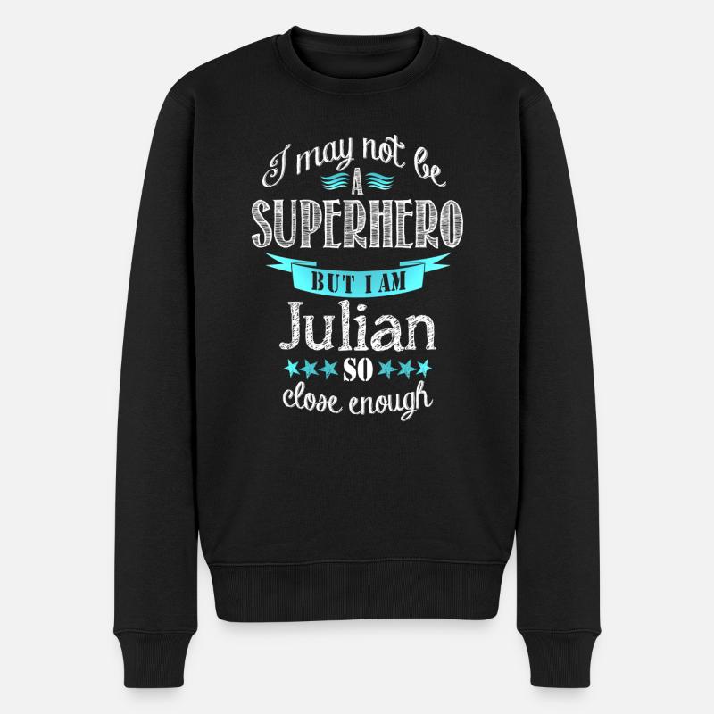 Julien - Pull Premium bio Homme - noir