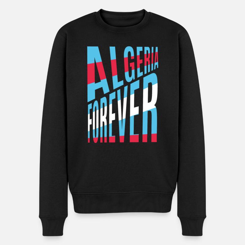 Algeria forever - Pull Premium bio Homme - noir