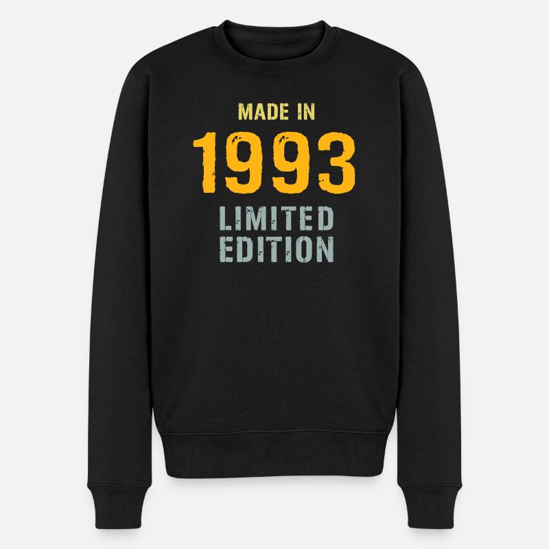 Année de naissance 1993 - Pull Premium bio Homme - noir