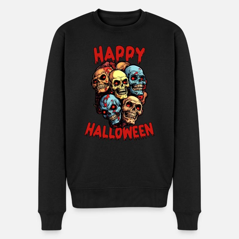 Joyeuse Halloween Zombie Apocalypse - Pull Premium bio Homme - noir
